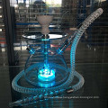 WOYU China wholesale glass bottle hookah shisha with ceramic hookah bowl
